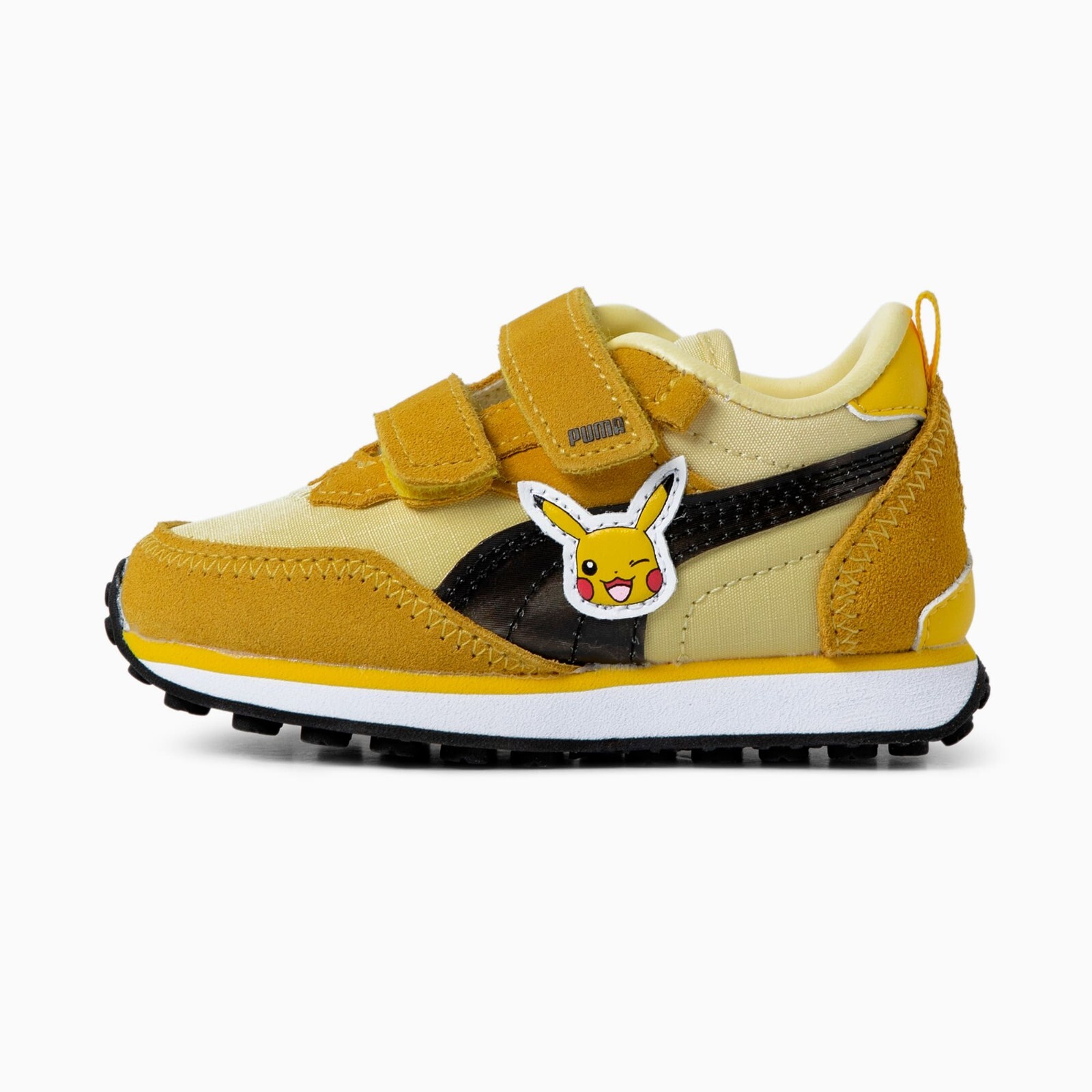 

Детские кроссовки Puma x Pokemon Pikachu Rider FV V, Puma white-empire yellow
