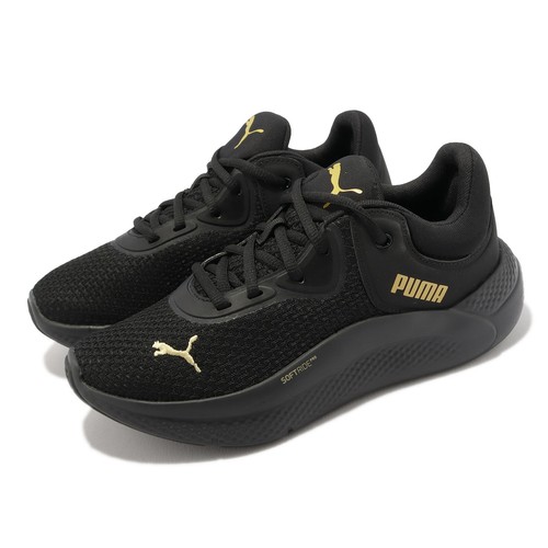 Женская спортивная обувь для бега Puma Softride Pro Metallic Wns Black Gold 377058-01