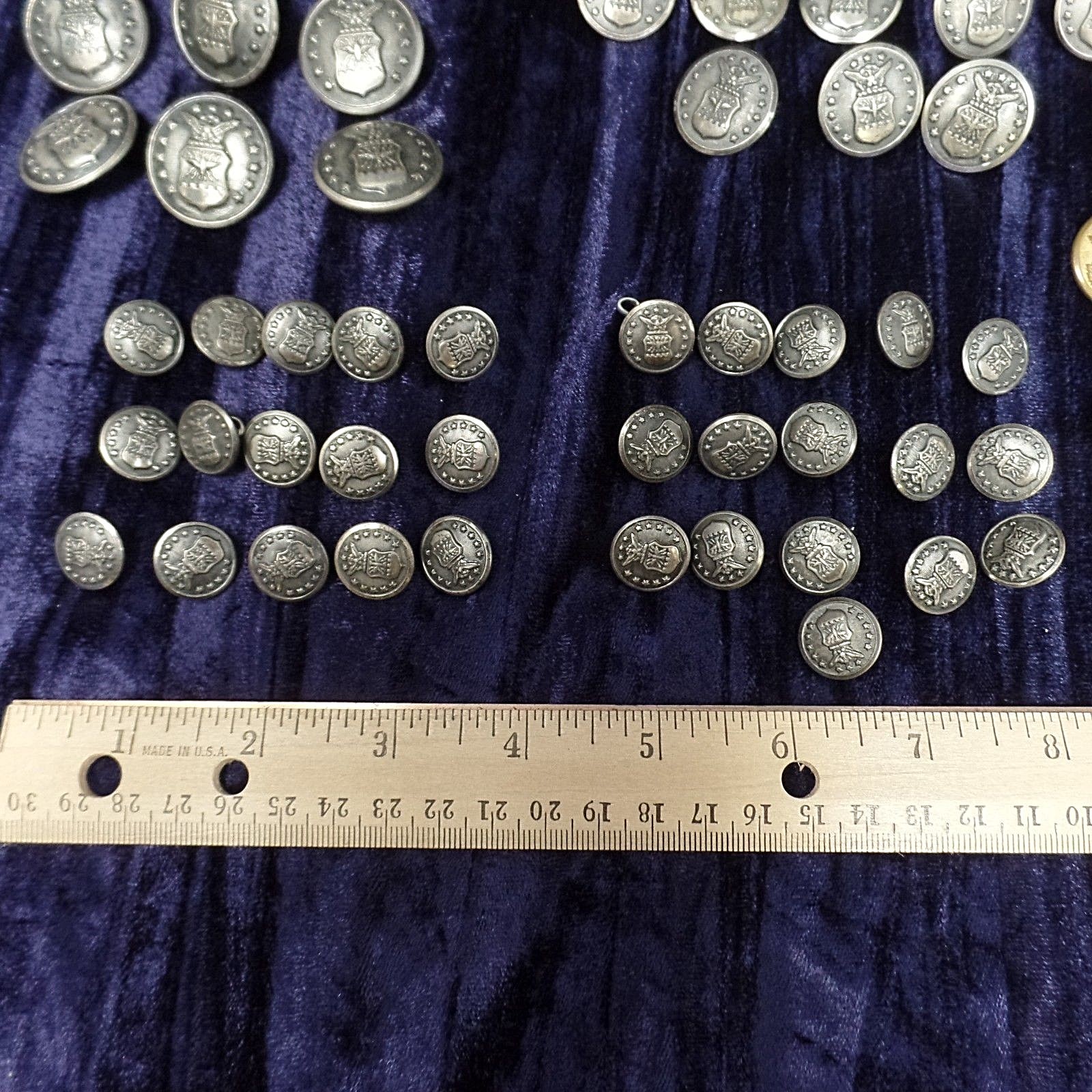 Lot of Vintage Military Buttons