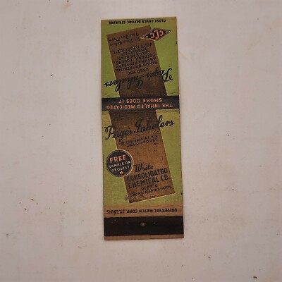 Matchbook Page's Inhalers