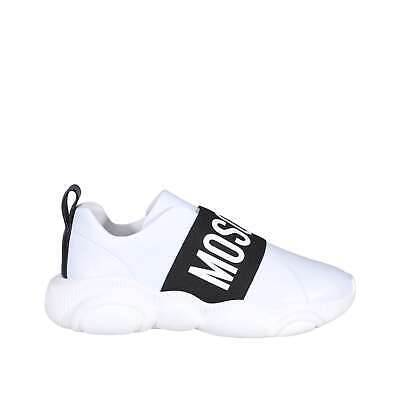 Pre-owned Moschino Couture Teddy Sole Sneakers 36 It In White