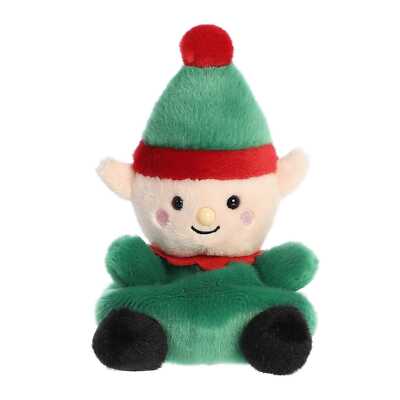 Aurora - Palm Pals - 5'' Jolly Elf Festive Stuffed Animal