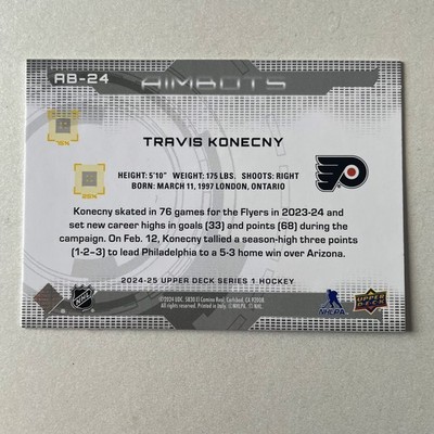 2024 Upper Deck Series 1 #AB-24 Travis Konecny Aimbots
