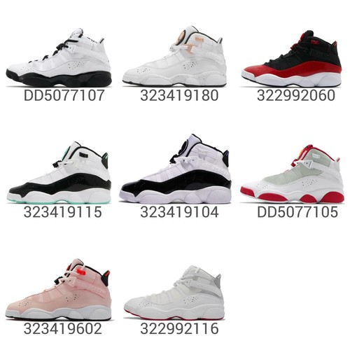 

Мужские/женские/детские классические баскетбольные повседневные кроссовки Nike Jordan 6 Rings Pick 1, Jordan 6 Rings Gs