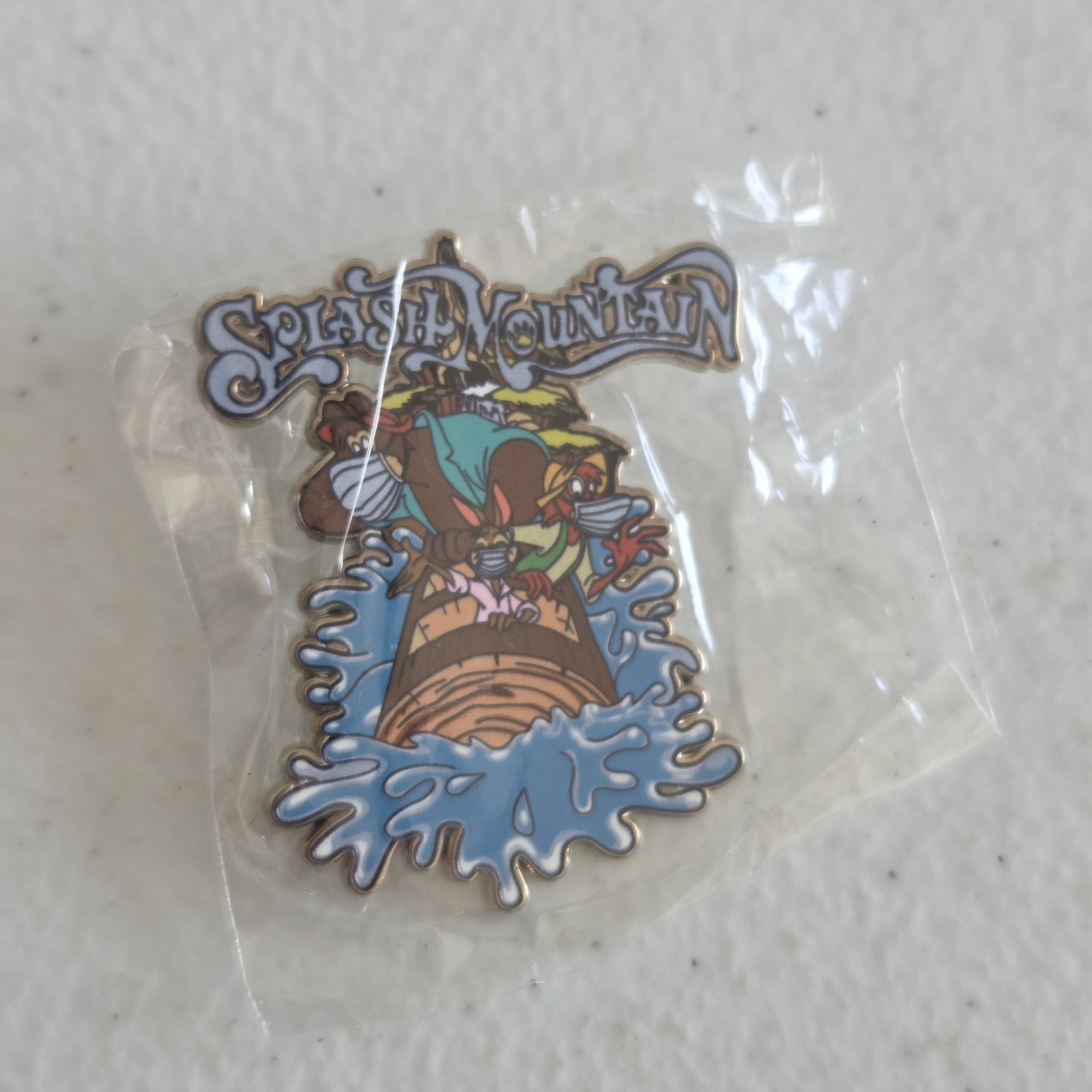 2020 Mask Lapel Pin Fantasy Pin Trading Fan Made Rabbit Fox *