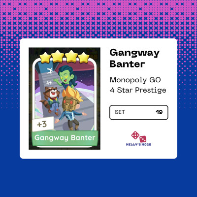 Monopoly_GO Prestige Stickers Set 19-20 (Fast Delivery)