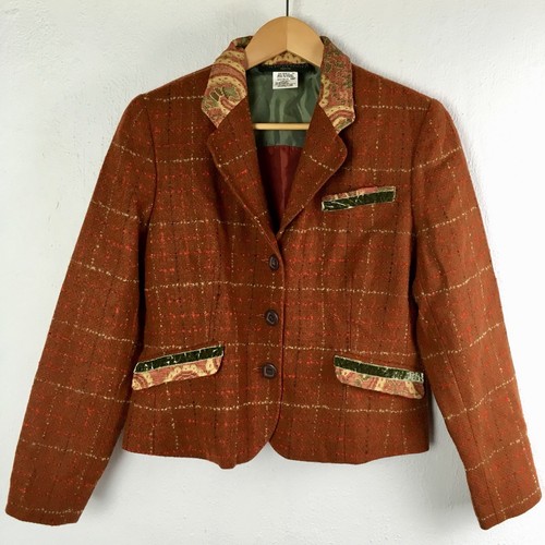 Harve Bernard Jacket Blazer Wool Blend Women’s Size 10 Petite