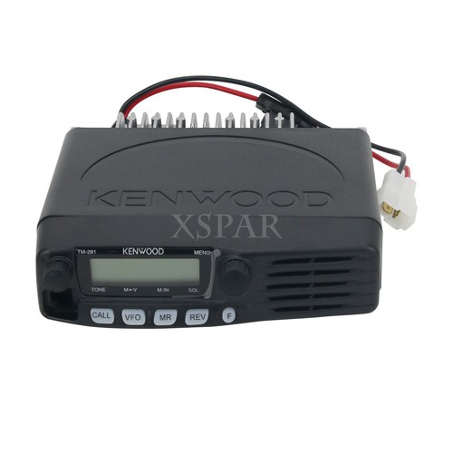 TM-281A FM Transceiver Mobile Radio Car Radio Station 136-174MHZ 10-50KM 65W USA