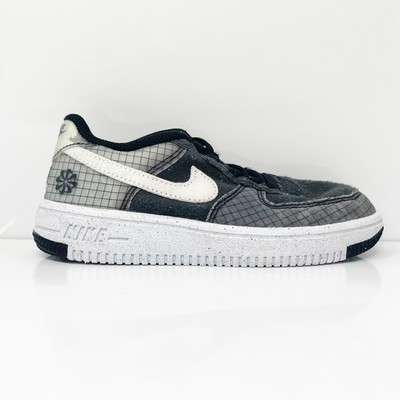 

Черные повседневные кроссовки Nike Boys Force 1 Crater DH4089-001, размер 9C, Черный, Force 1 Crater