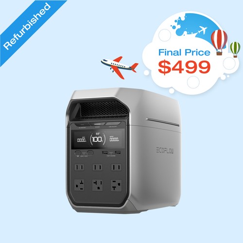 EcoFlow DELTA 3 Plus（2024年新発売） EcoFlow DELTA 3 Plus Portable Power Station | EcoFlow US