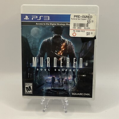 Murdered: Soul Suspect Sony Playstation 3 PS3 LN perfect cond disc COMPLETE-!