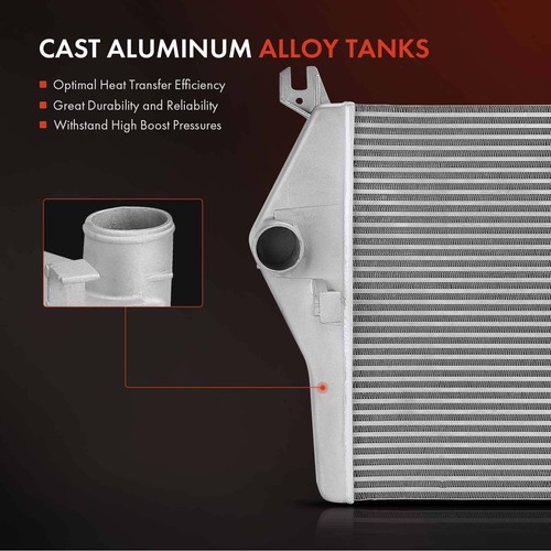 New Air cooled Intercooler for Dodge Ram 2500 2003-2009 Ram 3500 L6 5.9L 6.7L