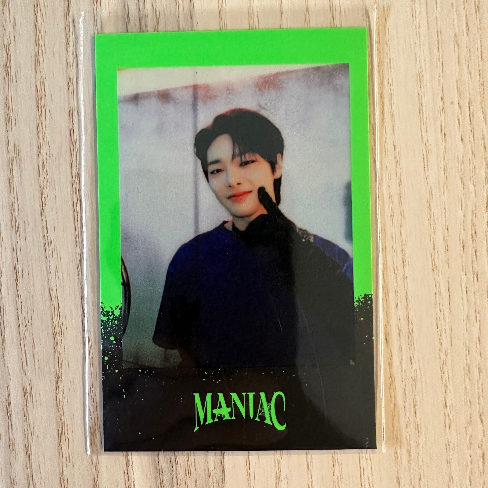 straykids maniac ポラロイド STRAY KIDS OFFICIAL MANIAC DVD Photocard /Blu Ray Polaroid
