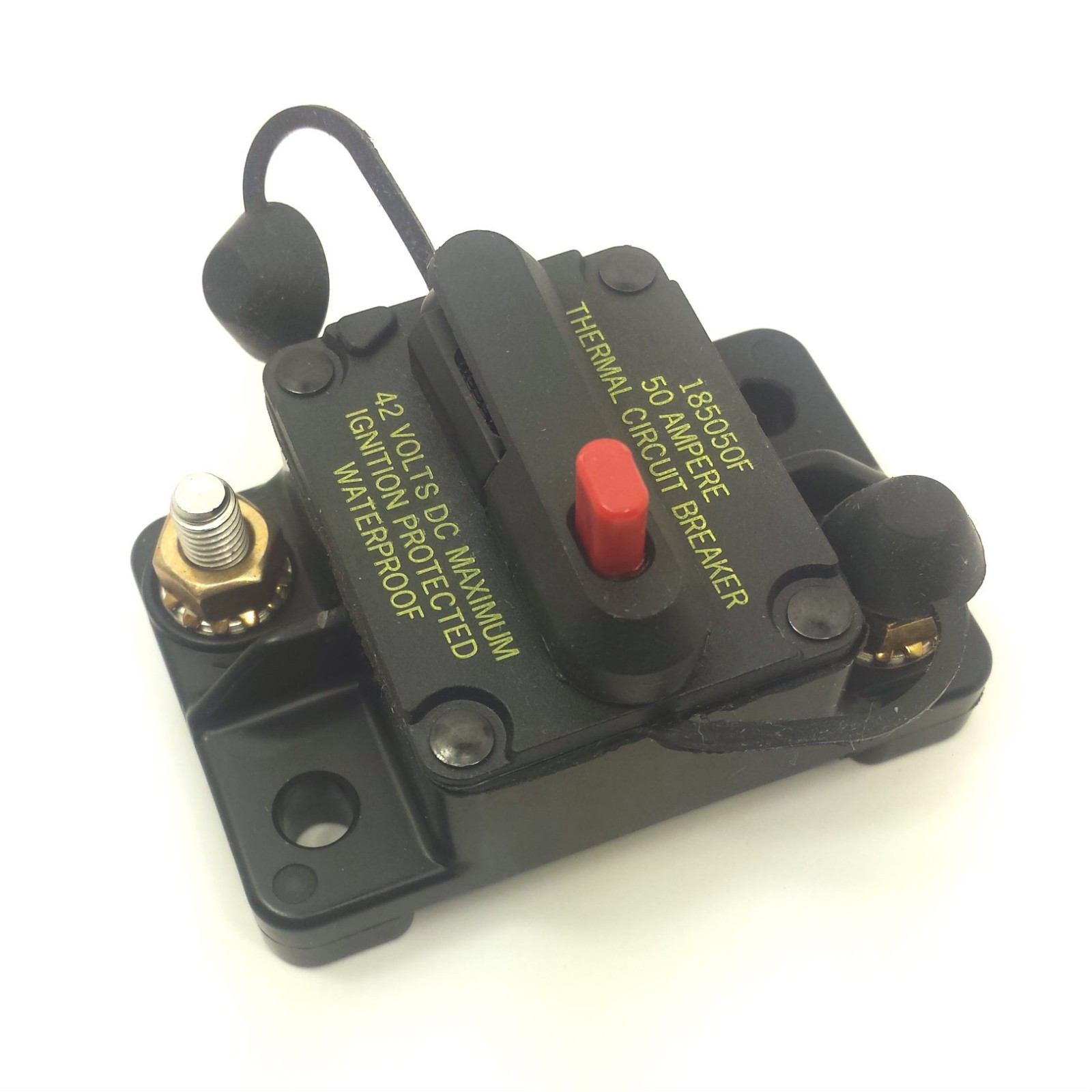 Bussmann DC Circuit Breaker 50 Amp Surface Mount Waterproof CB185-50