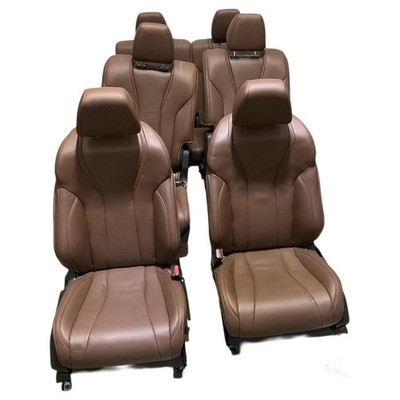 2022-2024 Acura MDX Complete Seat Set Brown D Front Middle Rear Heated OEM Part 