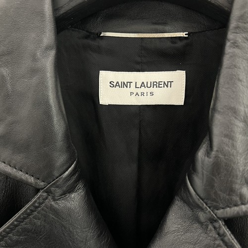 Pre-owned Saint Laurent Studded Leather Jacket In All Sizes In Black