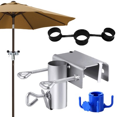 Ajuanbazha Supporto Ombrellone Universale, Pince de Fixation Parasol, (n9H)