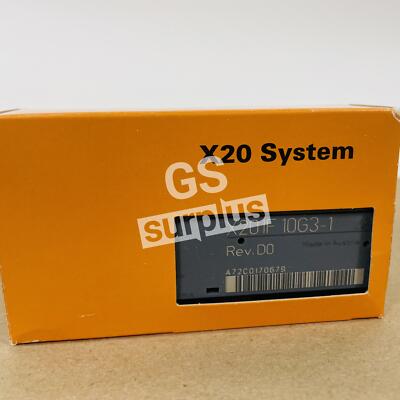 B&R X20 IF 10G3-1 / X20IF10G3-1 rev D0 (New)