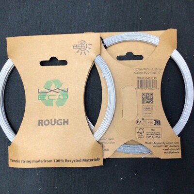Luxilon ECO Rough 17 Gauge 1.25mm Tennis String (2)