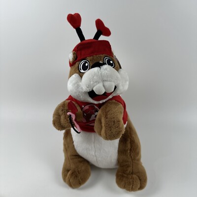 Buc-ees 2024 10in Valentines Cupid Plush Limited Edition