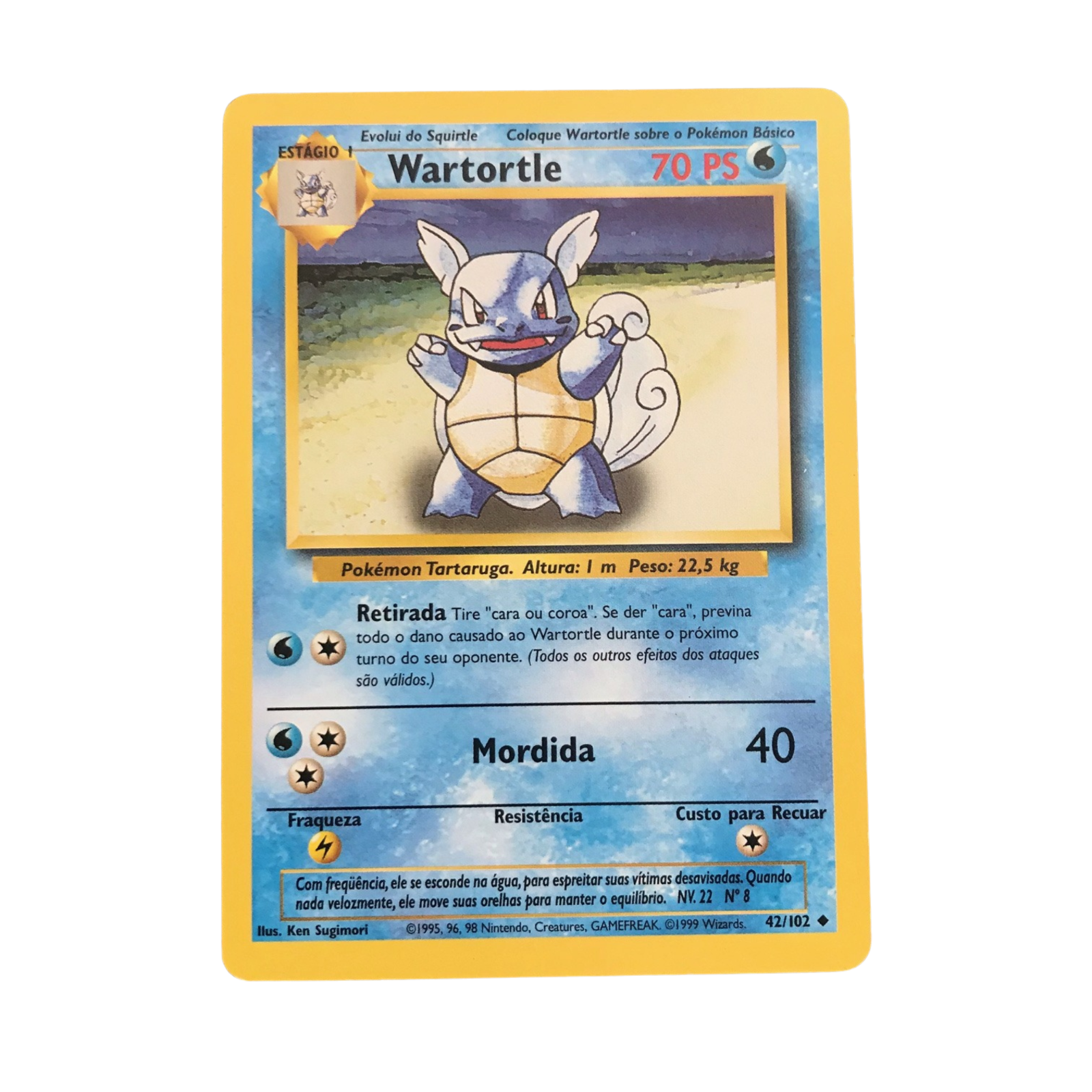 ポケモンカード Wartortle 42/102 旧裏 英語版　psa PSA 9 MINT Wartortle 1st Edition Chinese Base Set 42/102