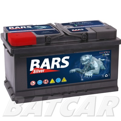 Autobatterie BARS 12V 90Ah +links Starterbatterie WARTUNGSFREI TOP ANGEBOT NEU