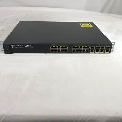 Cisco Catalyst 2960G Series WS-C2960G-24TC-L V08 24-Port Ethernet Switch