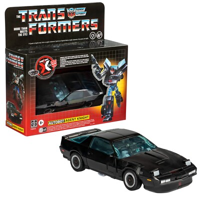 Transformers X Knight Raider Collaboration Autobot Agent Knight (PREORDER)