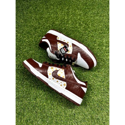 Supreme x Dunk Low OG SB QS 'Barkroot Brown' Size 8