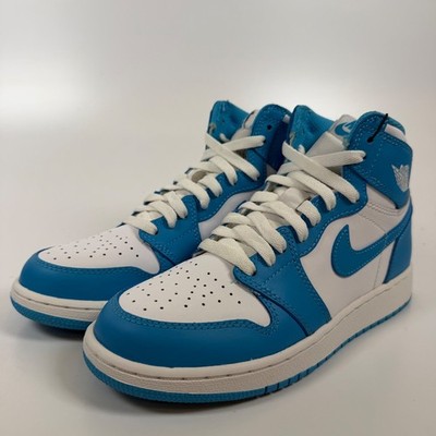 Nike Air Jordan 1 Retro High OG UNC GS Dark Powder Blue White 575441-117 Sz 5.5Y