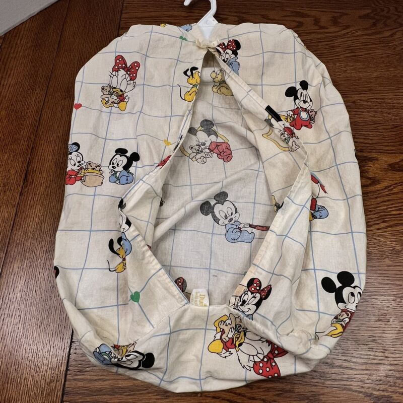 VINTAGE DUNDEE Disney Baby Diaper Stacker Baby Mickey Minnie Mouse Pluto