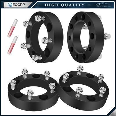 4 Pcs 1.5'' 5x5.5 Wheel Spacers 9/16''x18 For Dodge Ram 1500 2002-2008 2009 2010