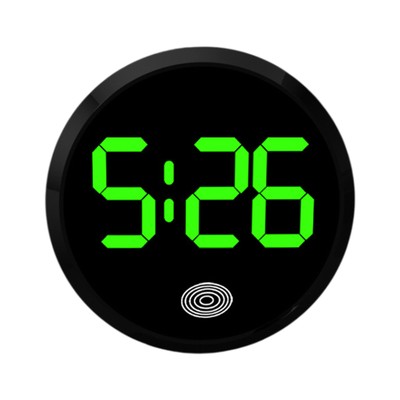Car Dashboard Desk Mini LED Screen Digital Clock Touch Light Car Digital Watch 