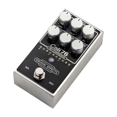 Origin Effects Cali76 FET Compressor Guitar Effect Pedal, Black