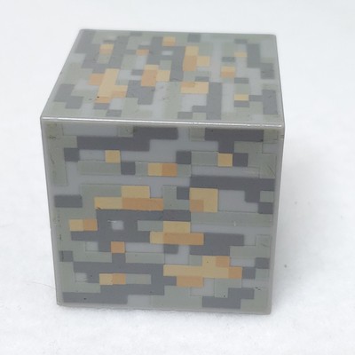 Mojang Minecraft Play Set Iron Ore 1.5'' Block Accessory Figure 