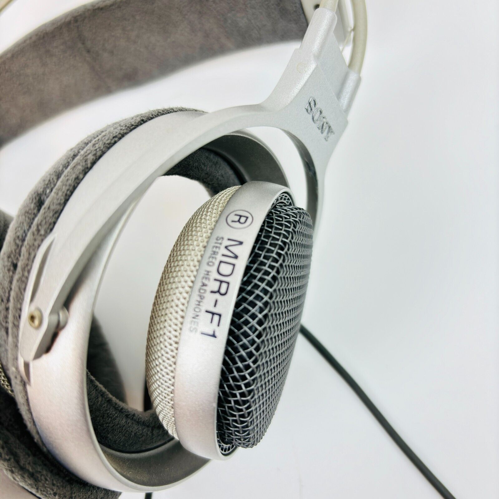 SONY MDR-F1 Open-Air Headphones Silver Working Japan | eBay SONY MDR-F1 Open-Air Headphones Silver Working Japan | eBay
