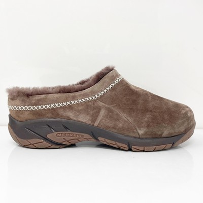 

Merrell Womens Encore Ice 4 J002034W Коричневые туфли-сабо без шнуровки с круглым носком Размер 11W, Коричневый, Encore Ice 4