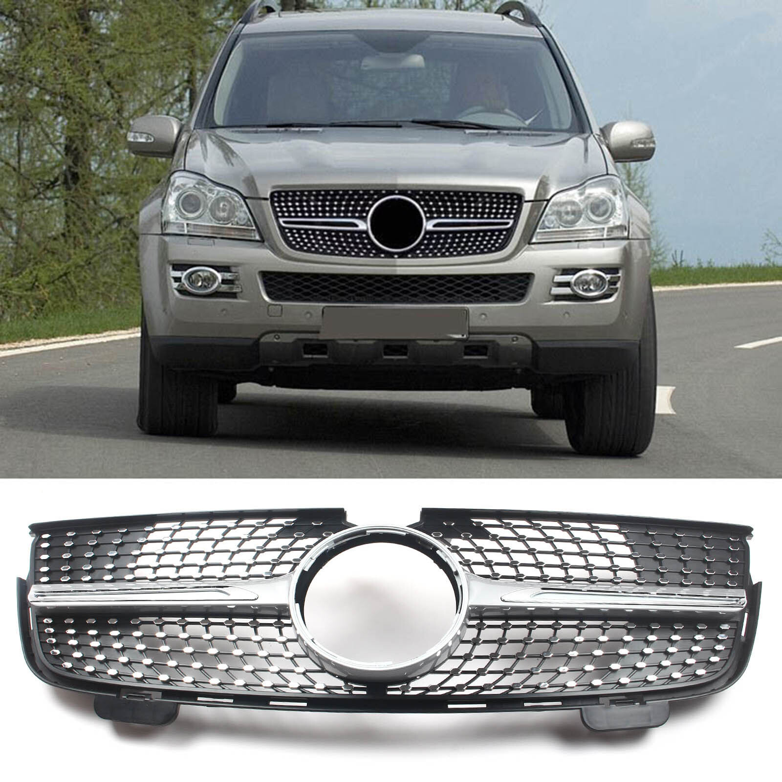 For 2007 2008 2009-2012 Mercedes-Benz X164 GL-Class GL450 GL350 