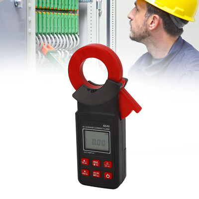Clamp Current Meter Multi-function High Accuracy AC Leakage Current Clamp Tester