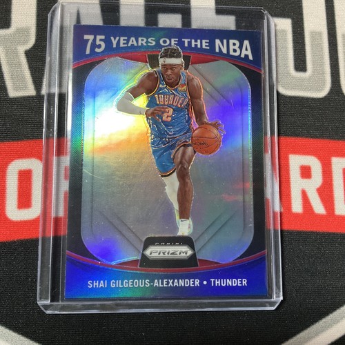 2021-22 Panini Prizm Shai Gilgeous-Alexander Silver 75 Years