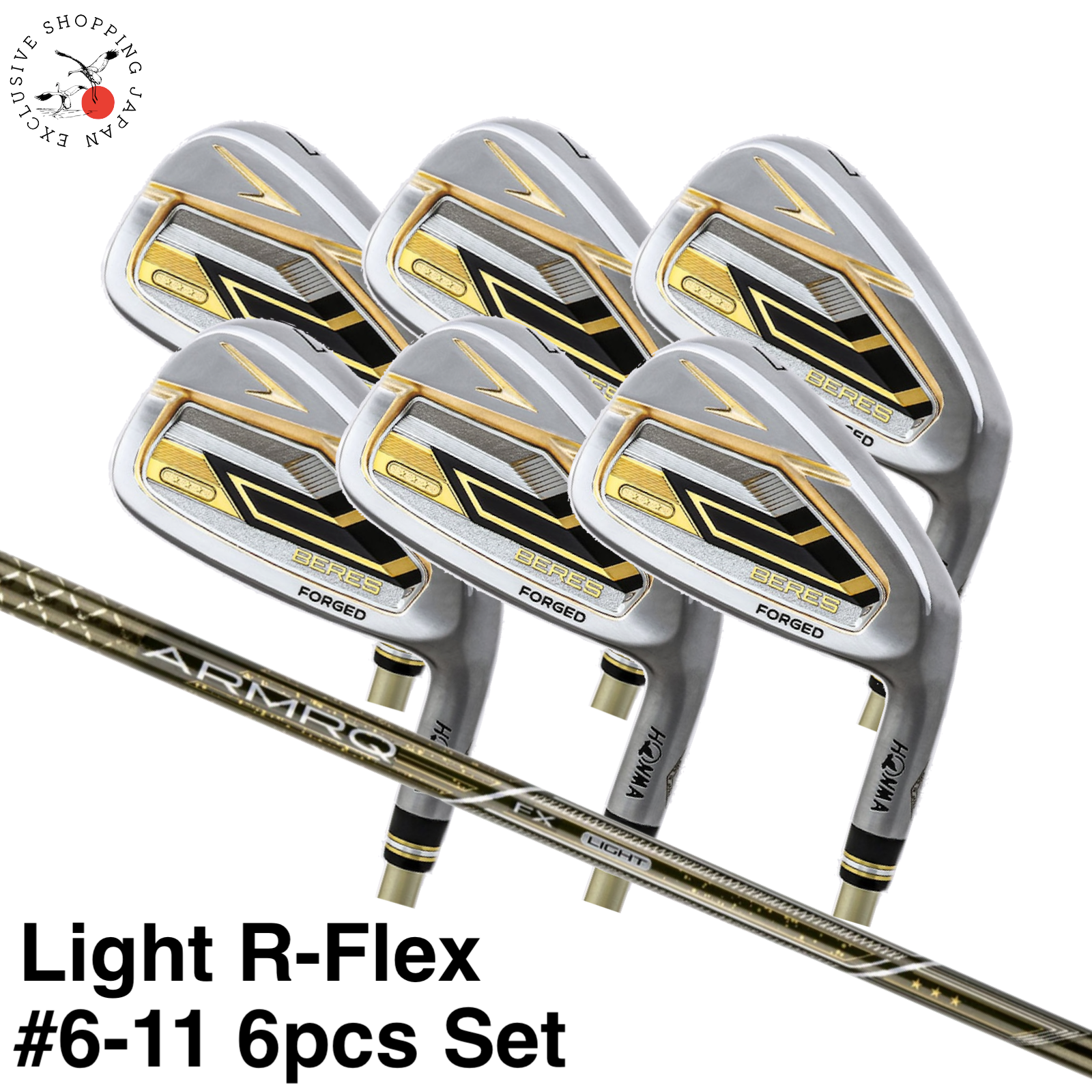 【最高級】ホンマ ベレス09 2024 3S メンズゴルフセット 10本 S HONMA Golf BERES 09 2024 3S 3 Star Iron Club Set #6-11 6pcs