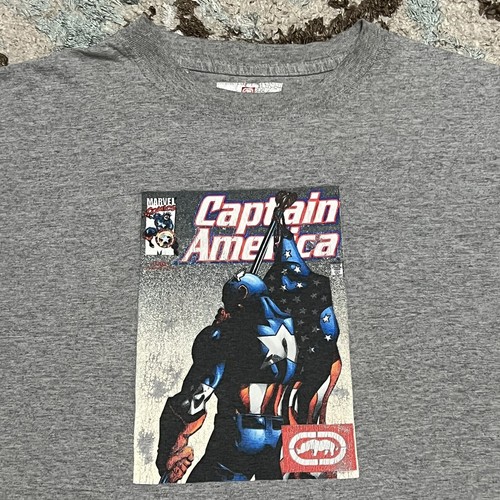 Ecko Unltd x Marvel Comics Captain America Shirt Size XL