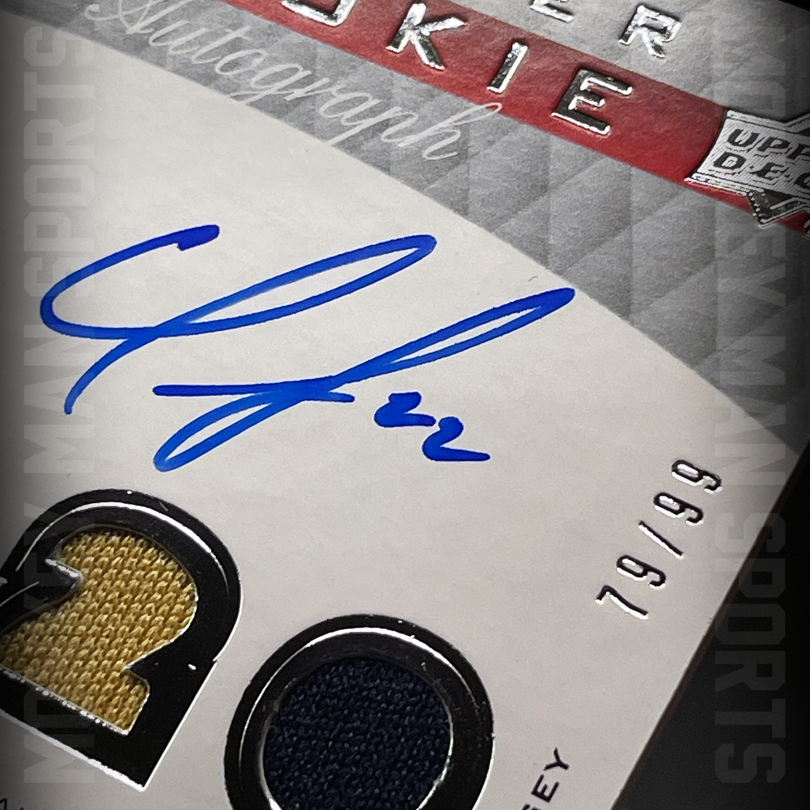 Additional photo 2 of 2020-21 Premier - Chase Priskie Rookie RC RPA AUTO PATCH #/99 - #PRA-CP PANTHERS