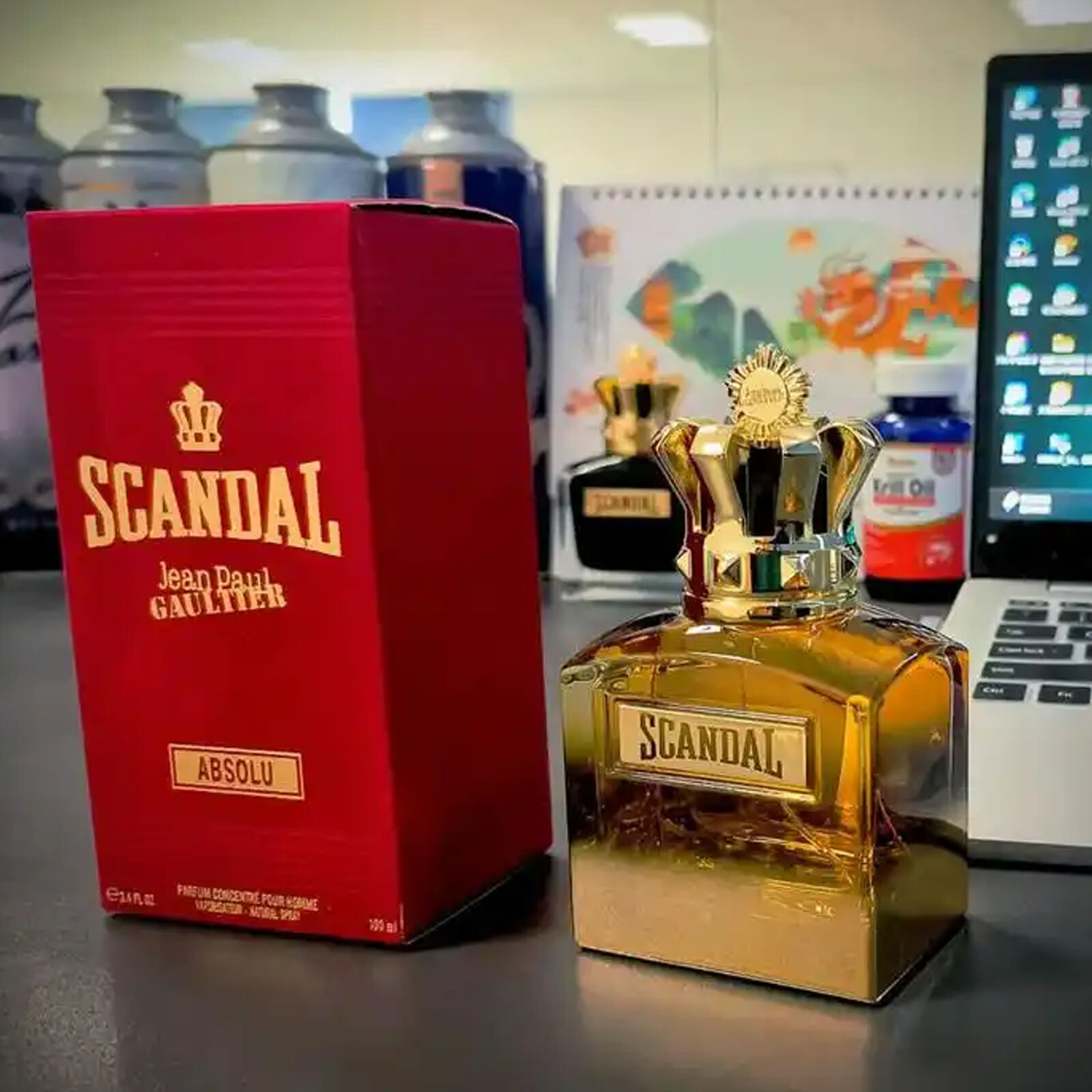Scandal Absolu By Jean Paul Gaultier 100ml Men Spray New