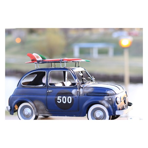 VINTAGE IRON CAR MODEL FIAT 500 FD 27940