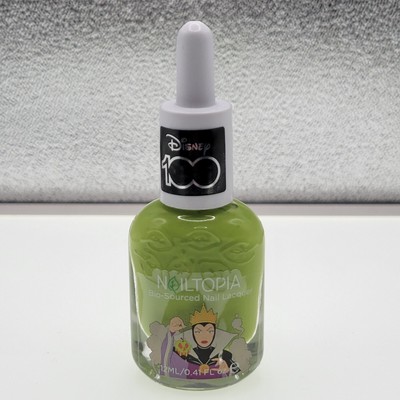Nailtopia Disney 100 Evil Queen Lime Green Nail Lacquer Polish Collection 0.41oz