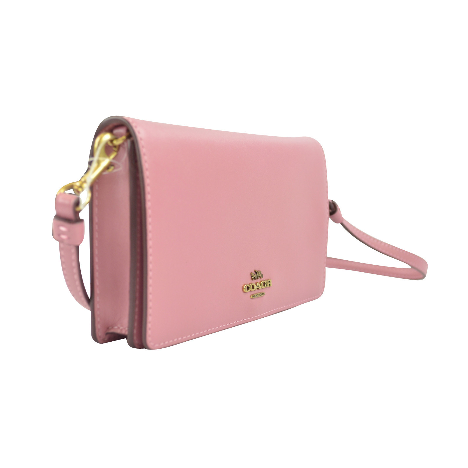 coach smooth leather slim phone crossbody