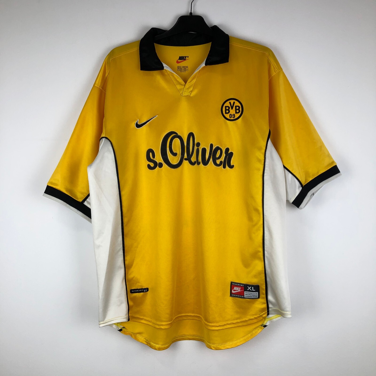 Borussia Dortmund 1998-2000 Vintage Jersey Home Football BVB