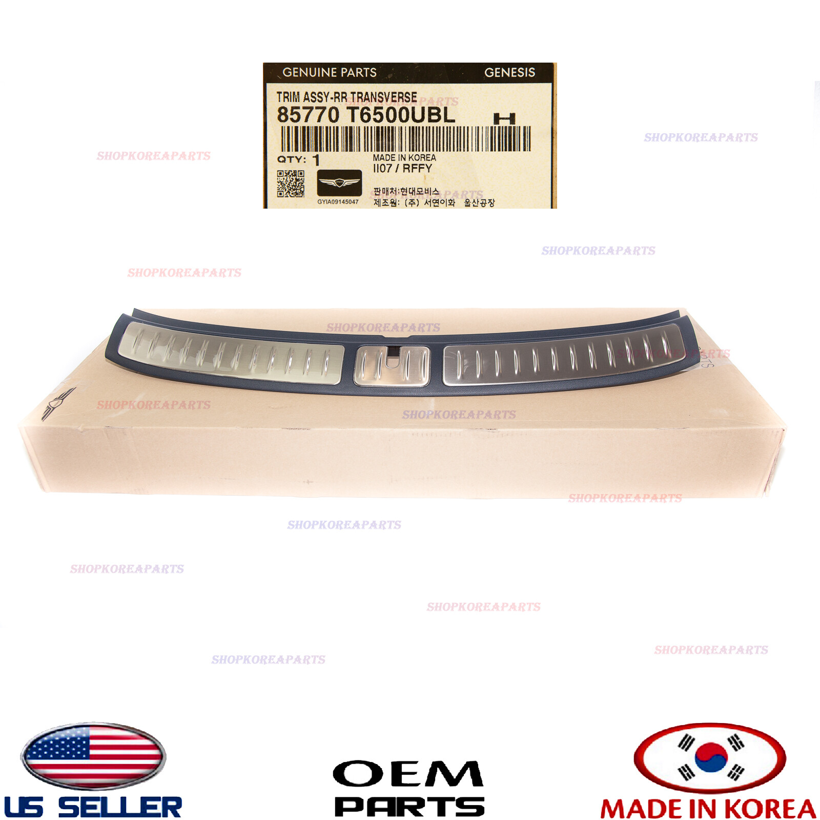 ✓Genuine✓ Rear Liftgate Trim Scuff Plate ⭐OEM⭐ Genesis