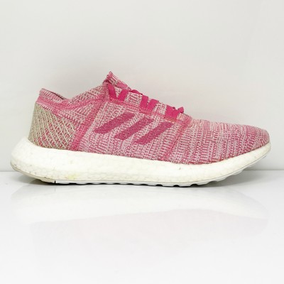 

Adidas Mens Pureboost Go F34010 Розовые кроссовки для бега Размер 6,5, Розовый, Pureboost Go